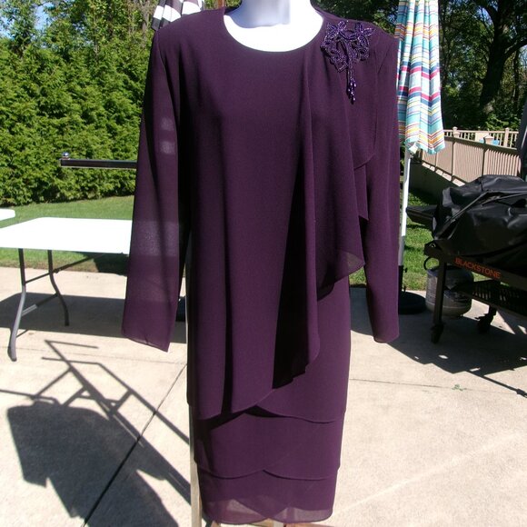PATRA EGGPLANT PURPLE FORMAL WEDDING 12 - Picture 1 of 1